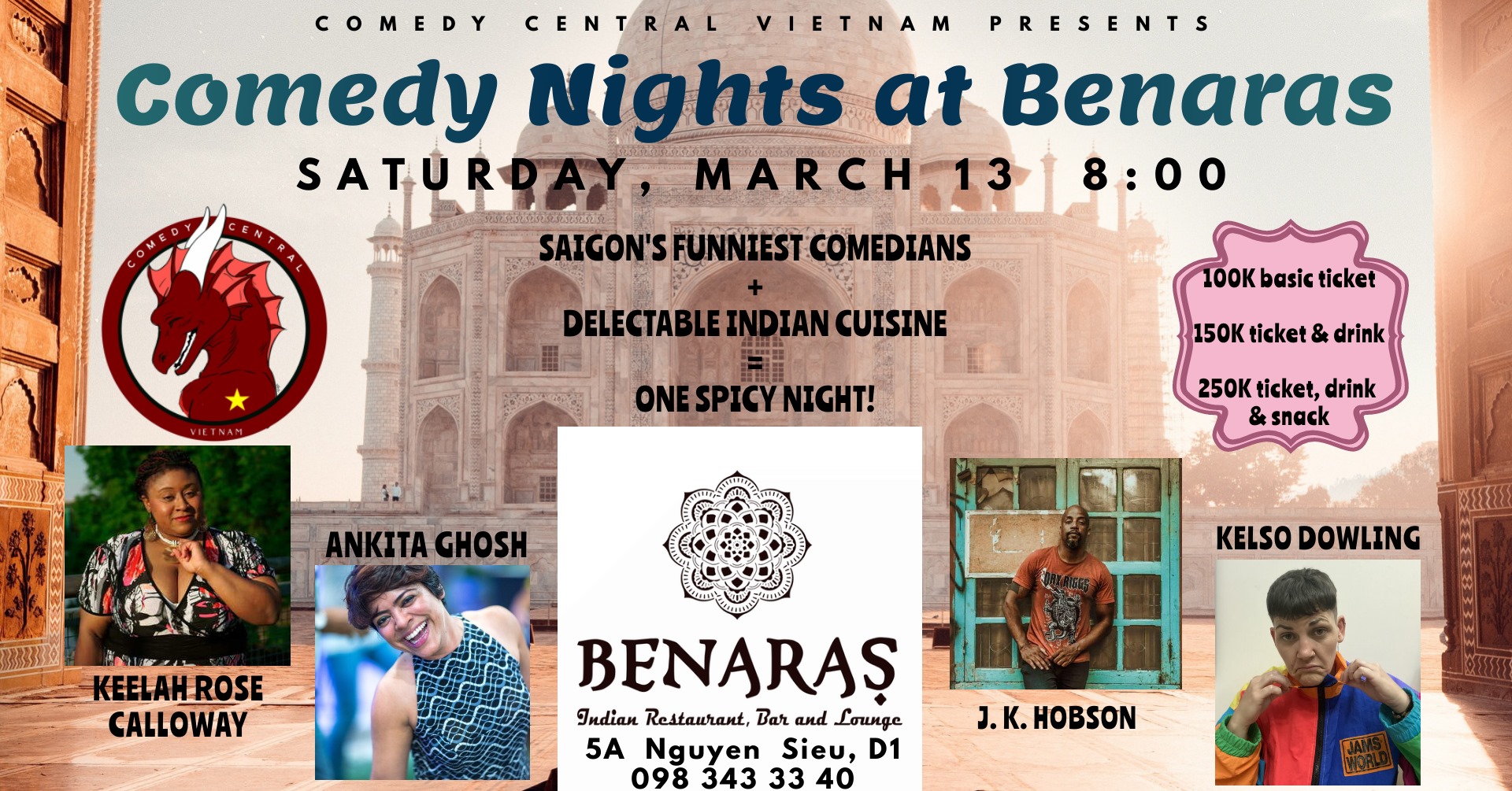 Sự kiện tại Benaras Indian Restaurant & Lounge