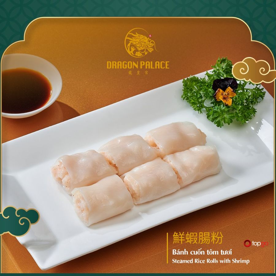 Dimsum: Bánh cuốn tôm tươi 