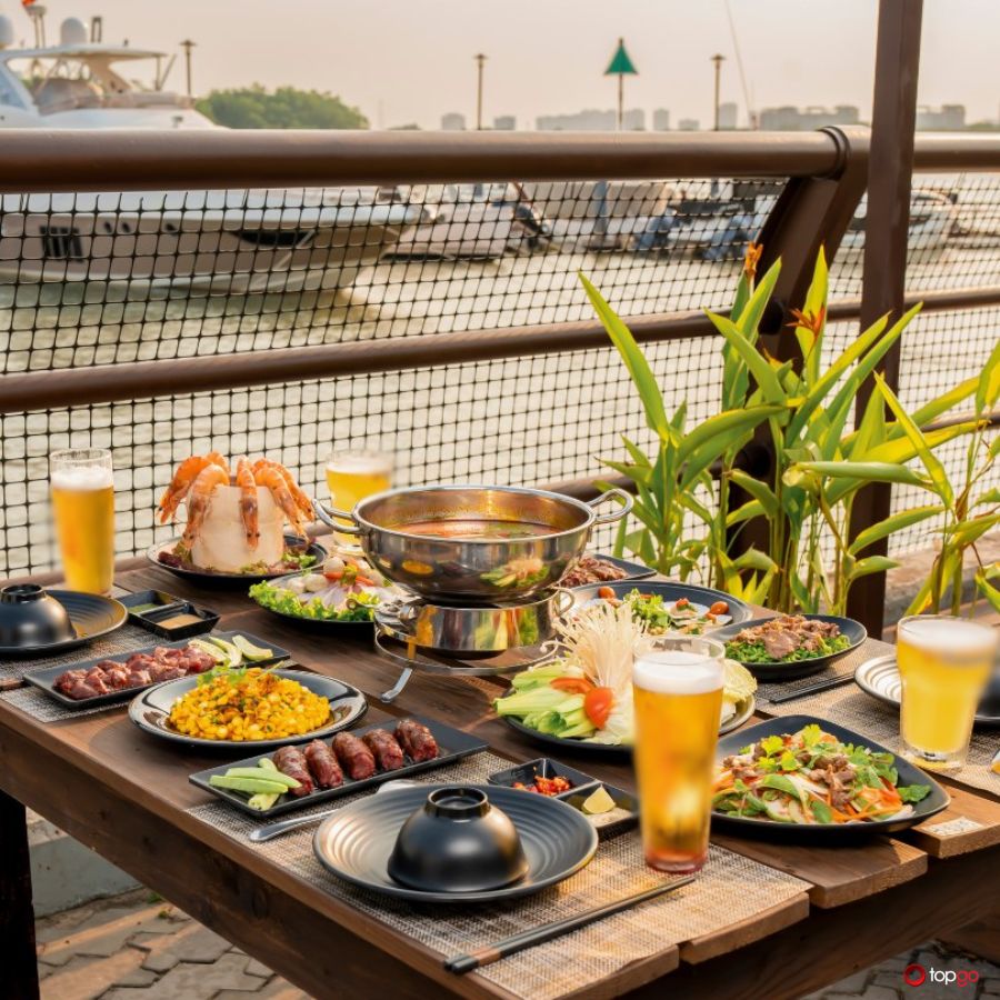 Thực đơn đa dạng tại BoatHouse Bistro