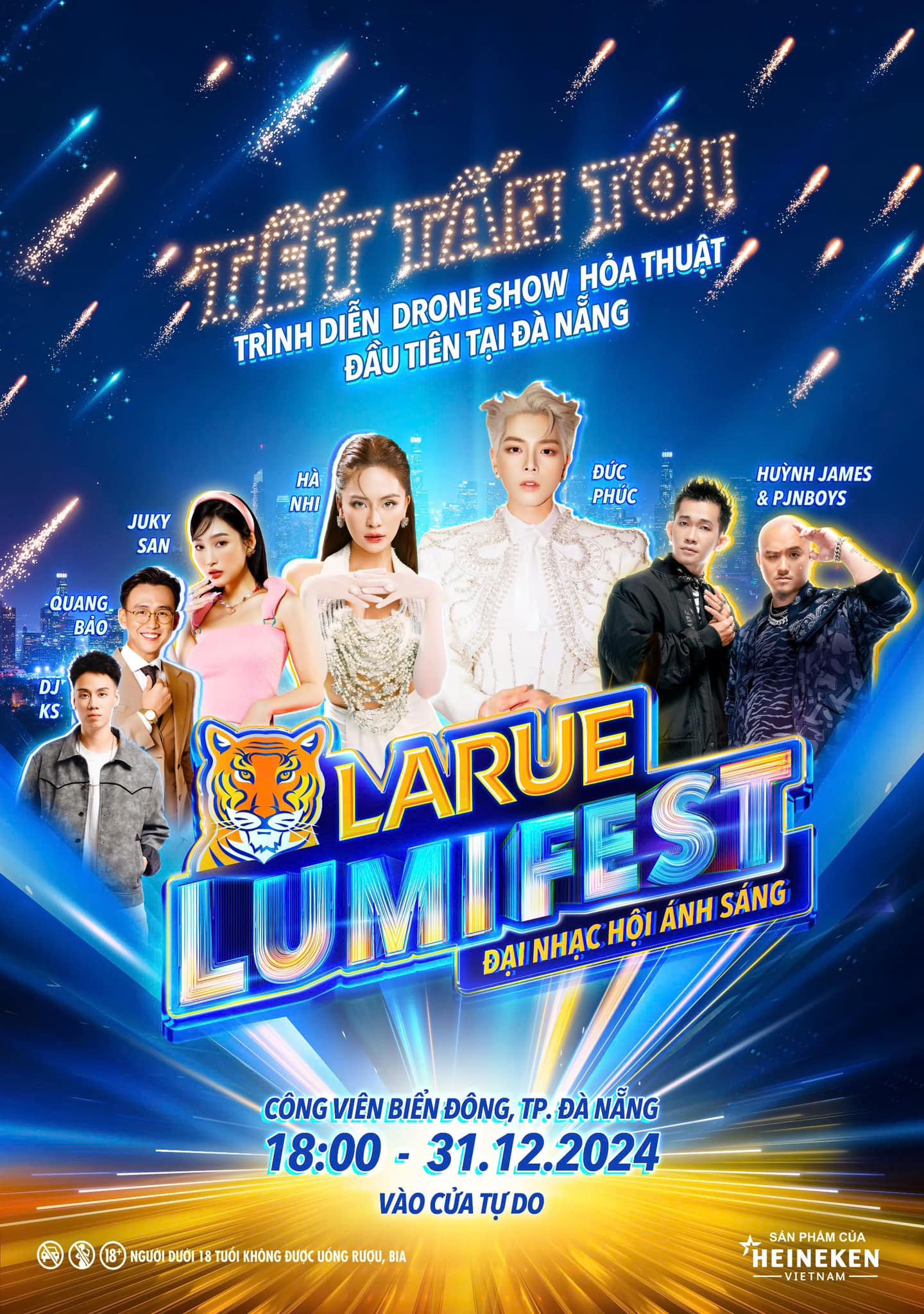 Đại nhạc hội Larue Lumifest quy tụ dàn line-up cực đỉnh