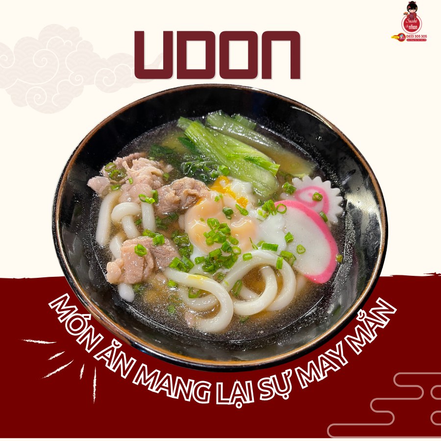 Udon - món ăn mang lại sự may mắn