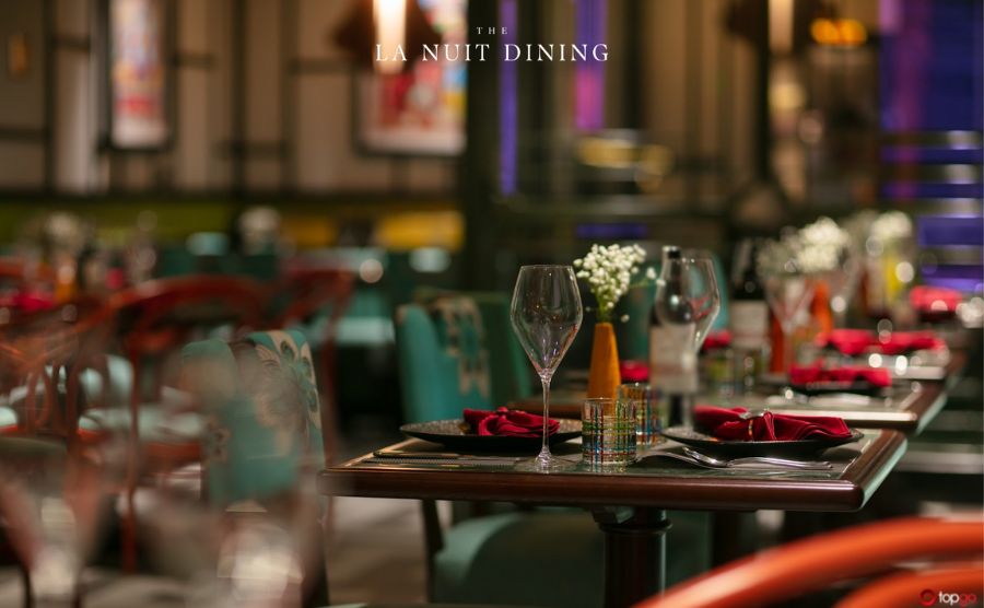 Nhà hàng La Nuit Dining mang nét đẹp truyền thống Việt nhưng không kém phần sang trọng và tinh tế