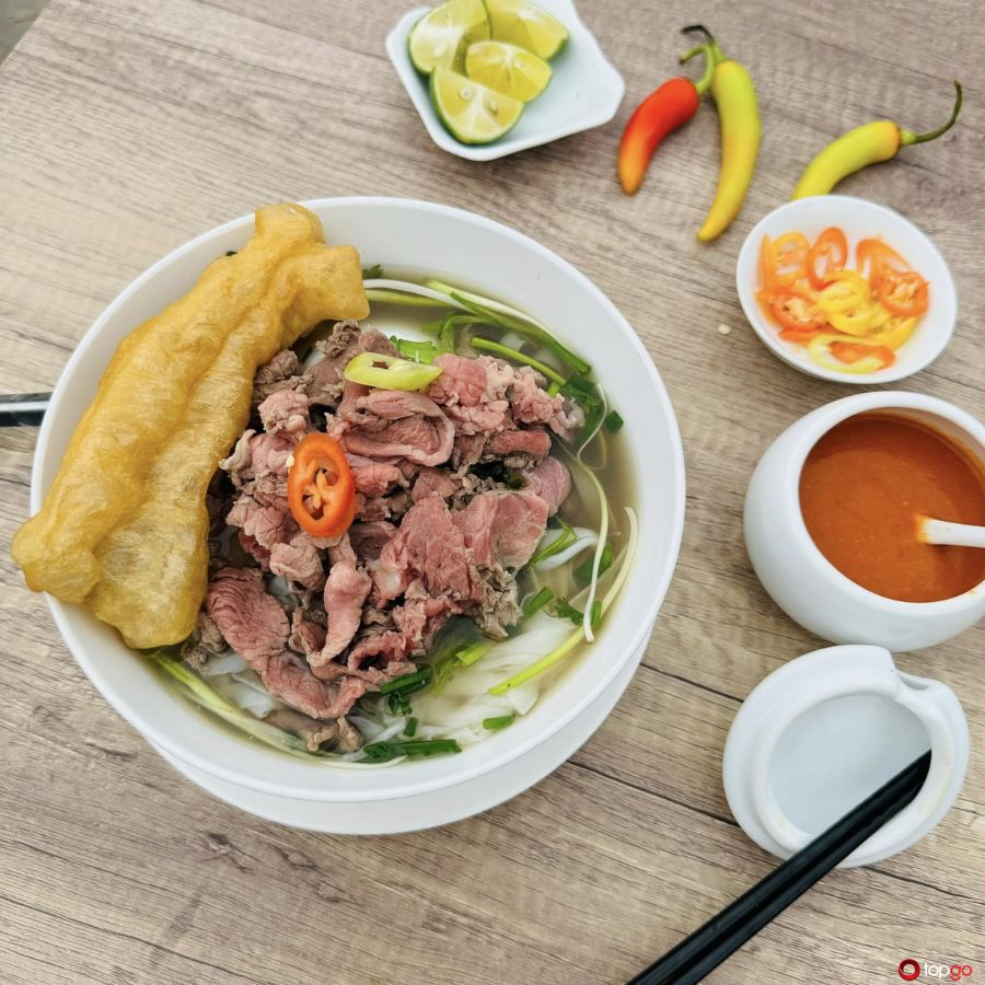 Phở bò tại Hệ thống Nhà Hàng Mộc Viên