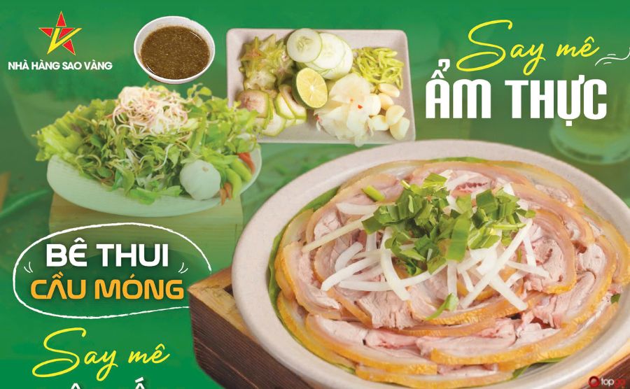 Khám phá menu 100++ món ngon chuẩn vị tại Vườn B.ia Sao Vàng