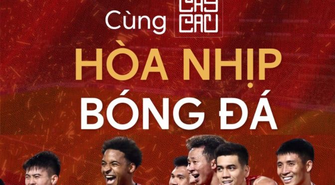 Cùng Cây Cau hòa nhịp bóng đá