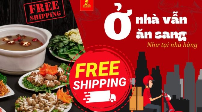 Ưu đãi miễn phí giao hàng tại Lẩu Nấm Gia Khánh Dương Nội