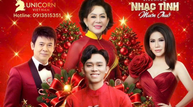Liveshow Hai Mùa Noel Hà Nội 2025 – Giao Linh, Thái Châu & Hồ Văn Cường